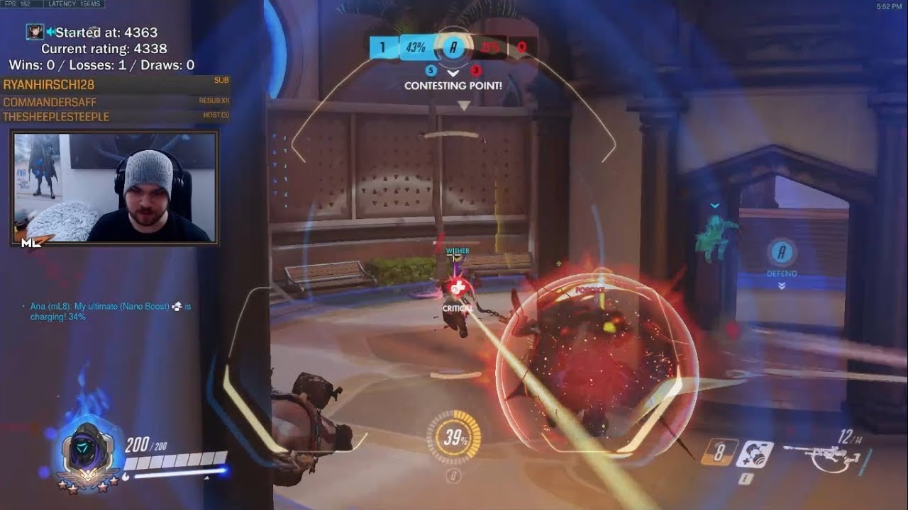 Overwatch Ana God mL7 Shows How To Carry Your Team As Support Player