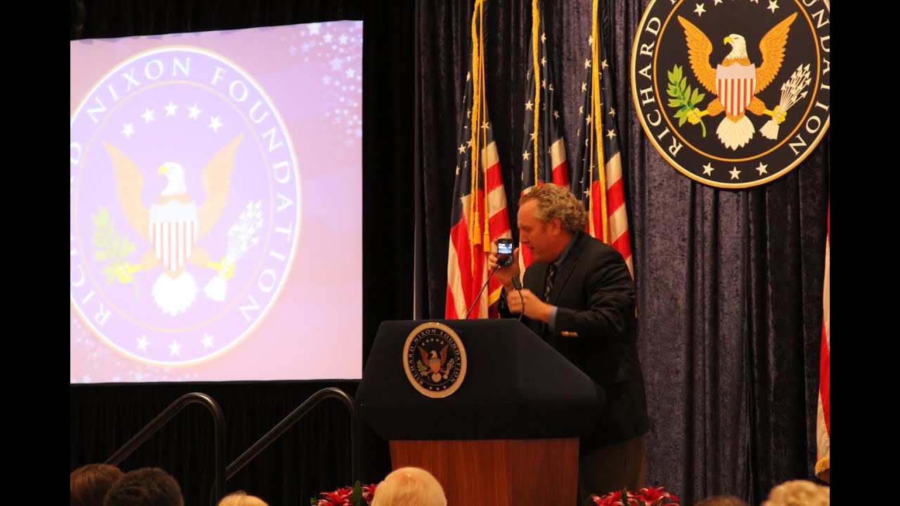 Andrew Breitbart at the Nixon Library