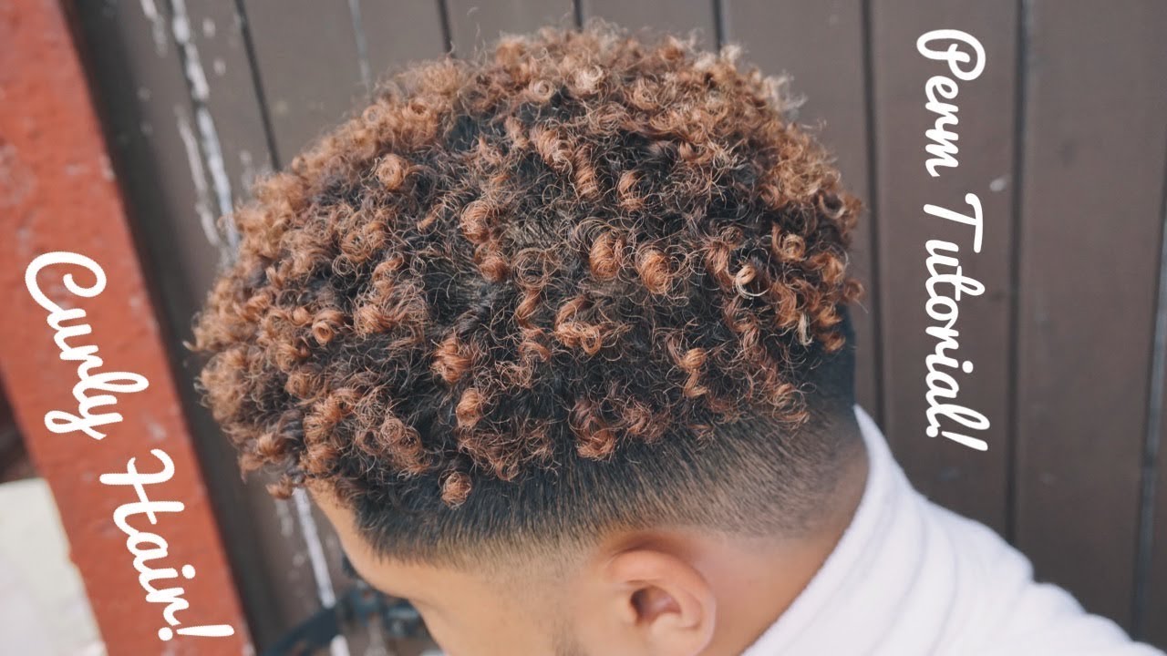 How To Get Curly Hair!  [ Tight Curls - Perm Tutorial ] Nappy To Curly!