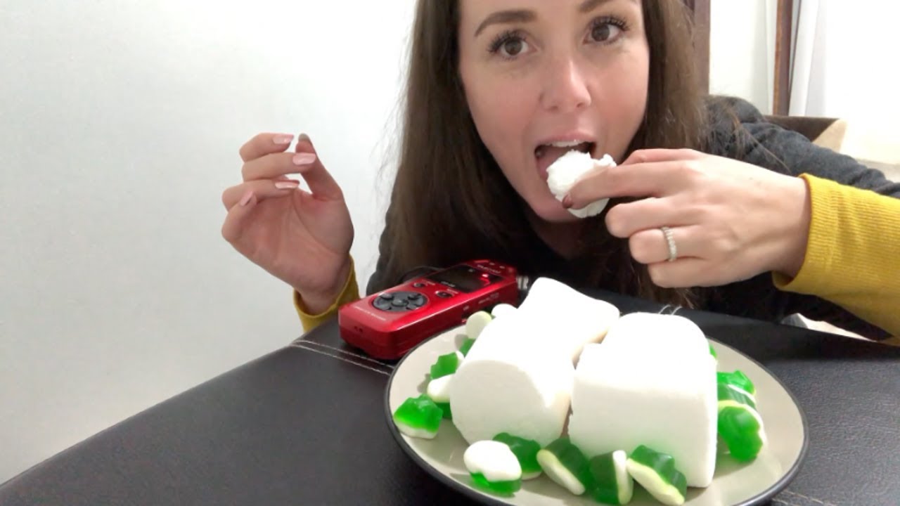 ASMR – Massive Marshmallows & Gummies [Eating sounds]