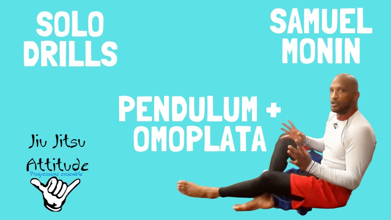 Solo Drill : Renversement pendule et omoplata avec veste de Kimono par Samuel Monin
