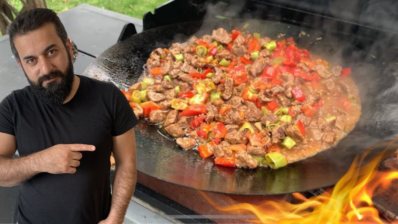 SAC KAVURMA ODUN ATEŞİYLE MÜKEMMEL LEZZET