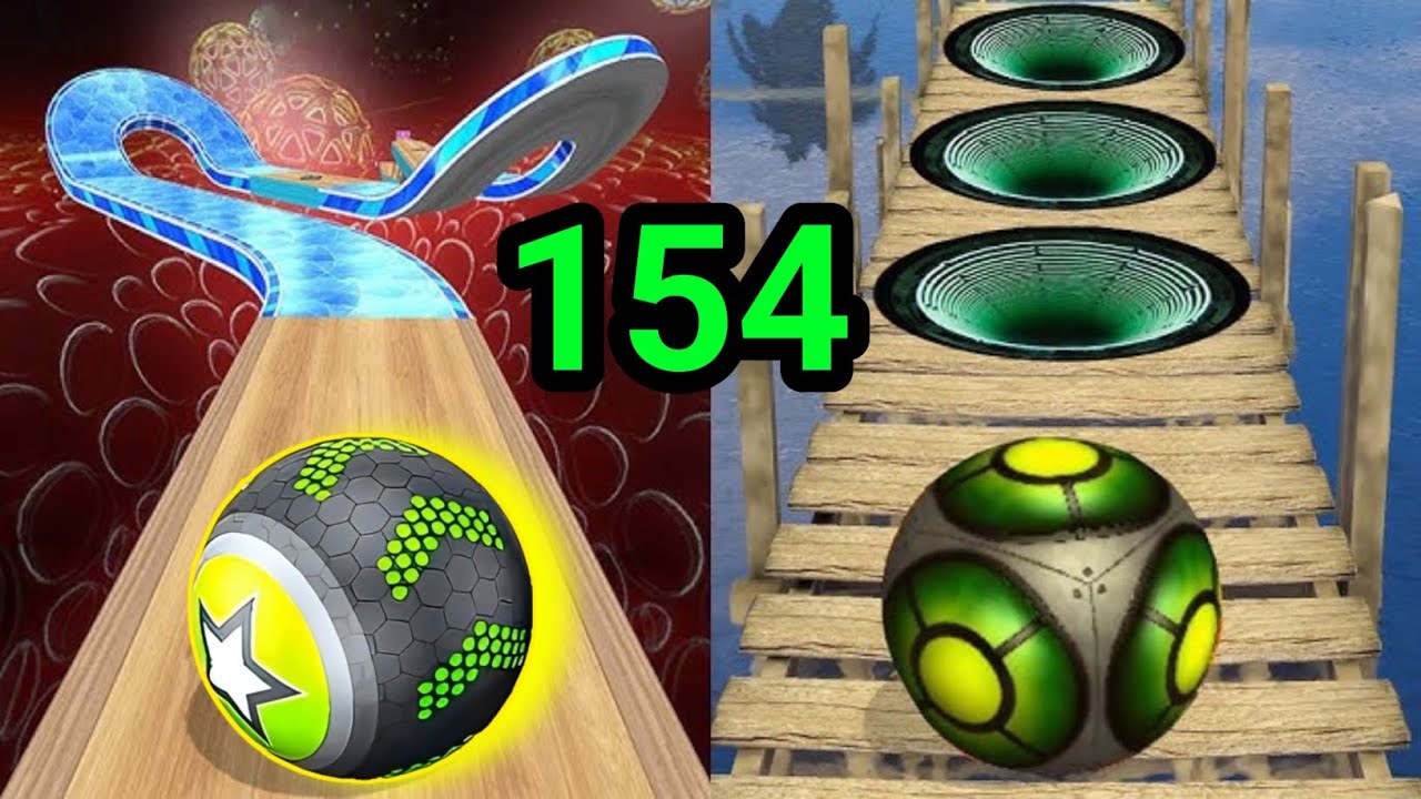 Going Balls, SpeedRun, Going Balls Portal Run Gameplay Level 154