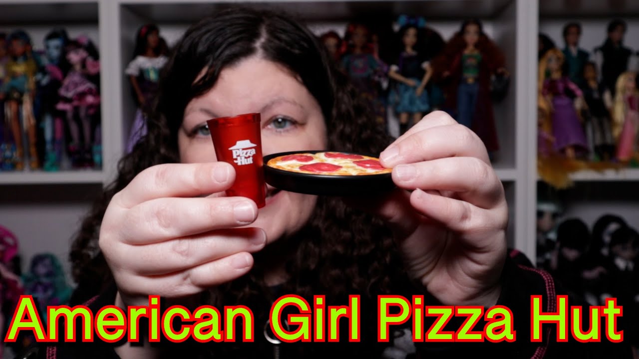 Обзор набора American Girl Book It Pizza Hut #americangirl #pizzahut #bookit #booktube