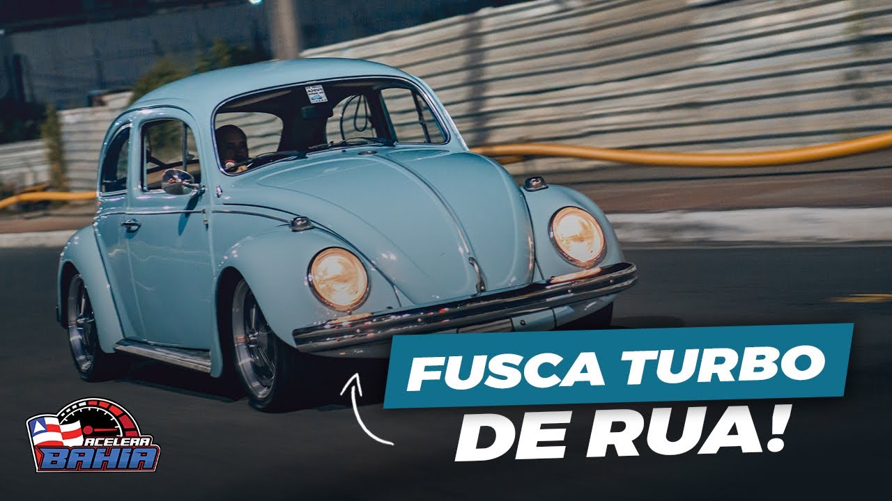 FUSCA TURBO INJETADO! Projeto de rua!