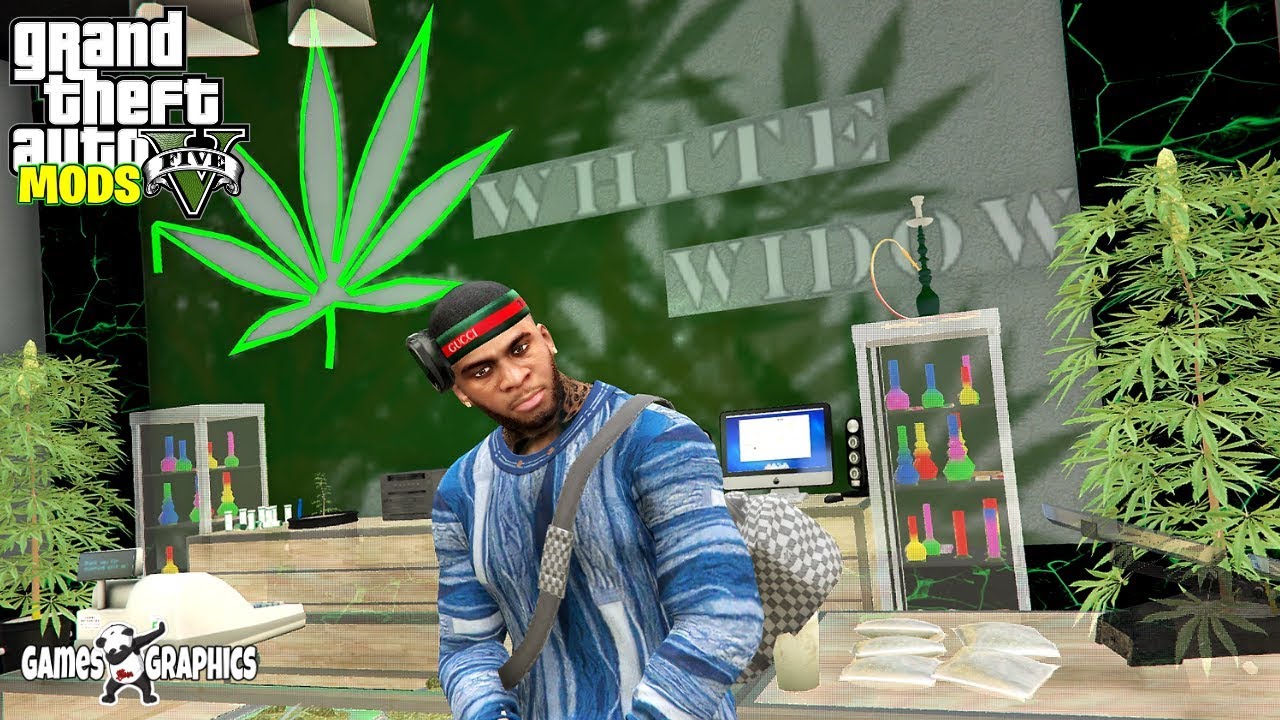 Я КУПИЛ АПТЕКУ С КАННАБИСОМ!!! РЕАЛЬНЫЕ МОДЫ GTA 5 #65
