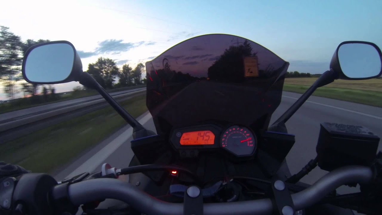Yamaha XJ 6 F 34PS VMAX ~ Endgeschwindigkeit ~