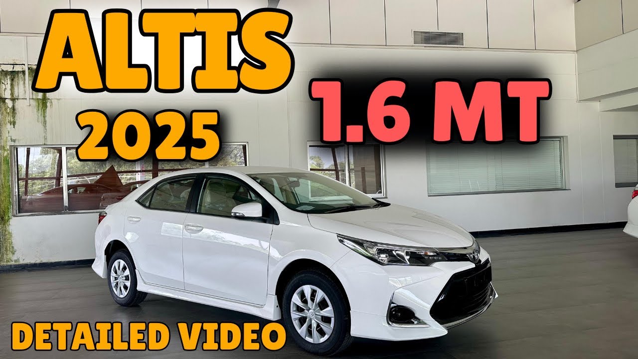 Toyota Altis 1.6 x MT 2025(Manual Transmission) detailed video #toyotacars #unfrezzmyaccount #toyota