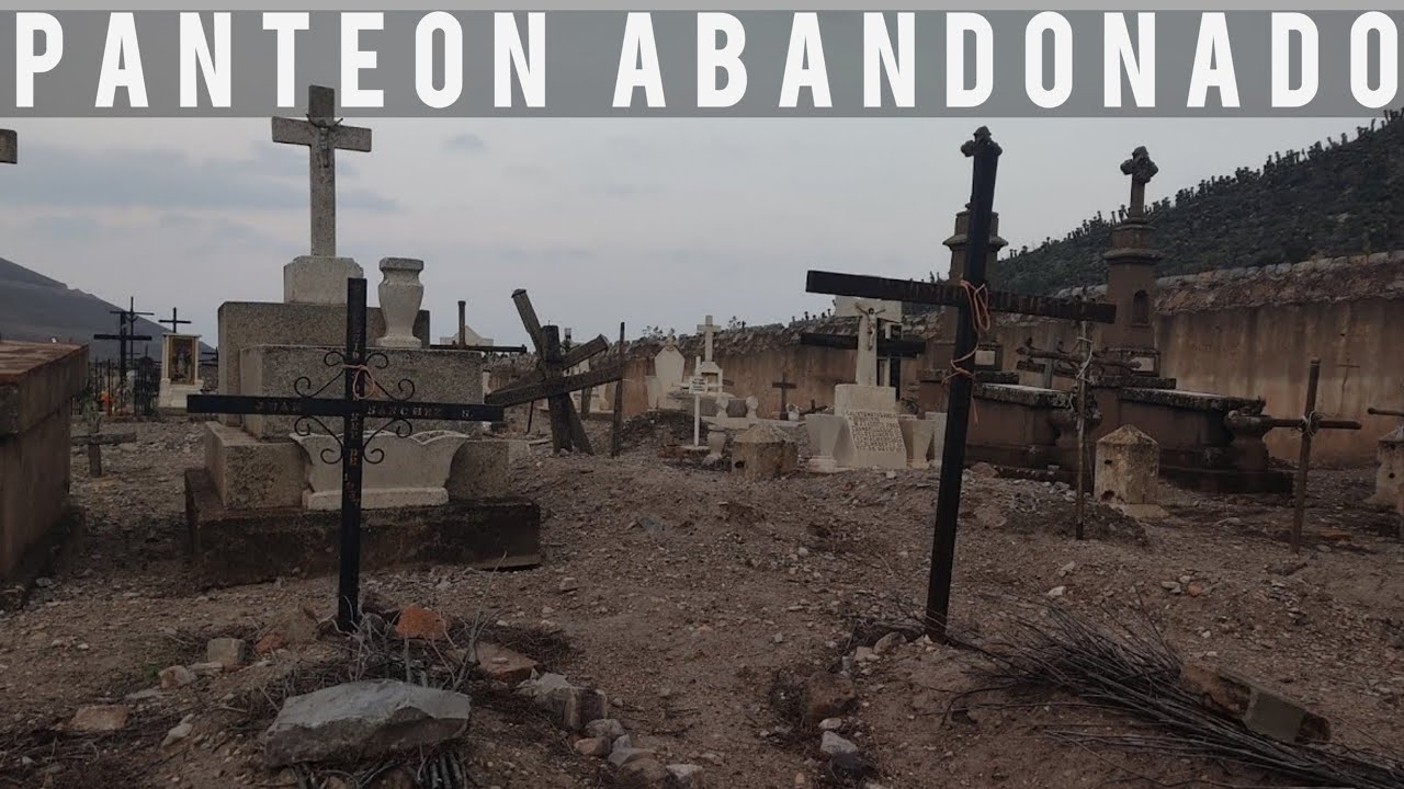 PANTEÓN ABANDONADO Maldito en Pueblo Fantasma de 350 años