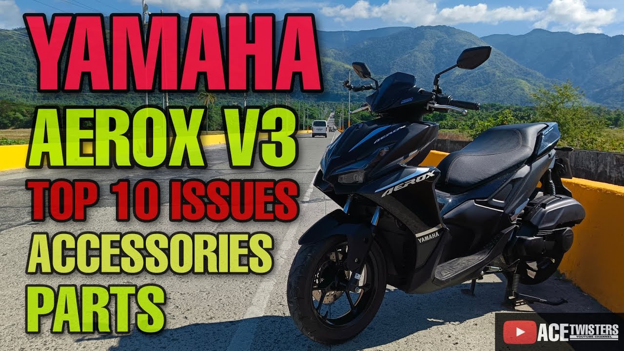 VLOG#177 Mga bagay na hindi ko nagustuhan sa Aerox V3 || 10 dislike for Aerox V3 || Aerox 155 V3