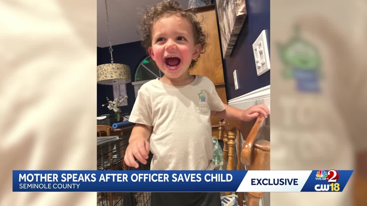 Oviedo officer recognized for saving child's life