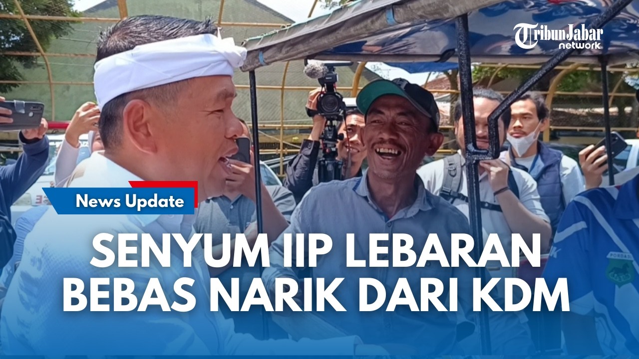 SENYUM IIP Pecah Saat Kang Dedi Mulyadi Berikan Uang Cuti Narik Delman Selama Lebaran di Garut