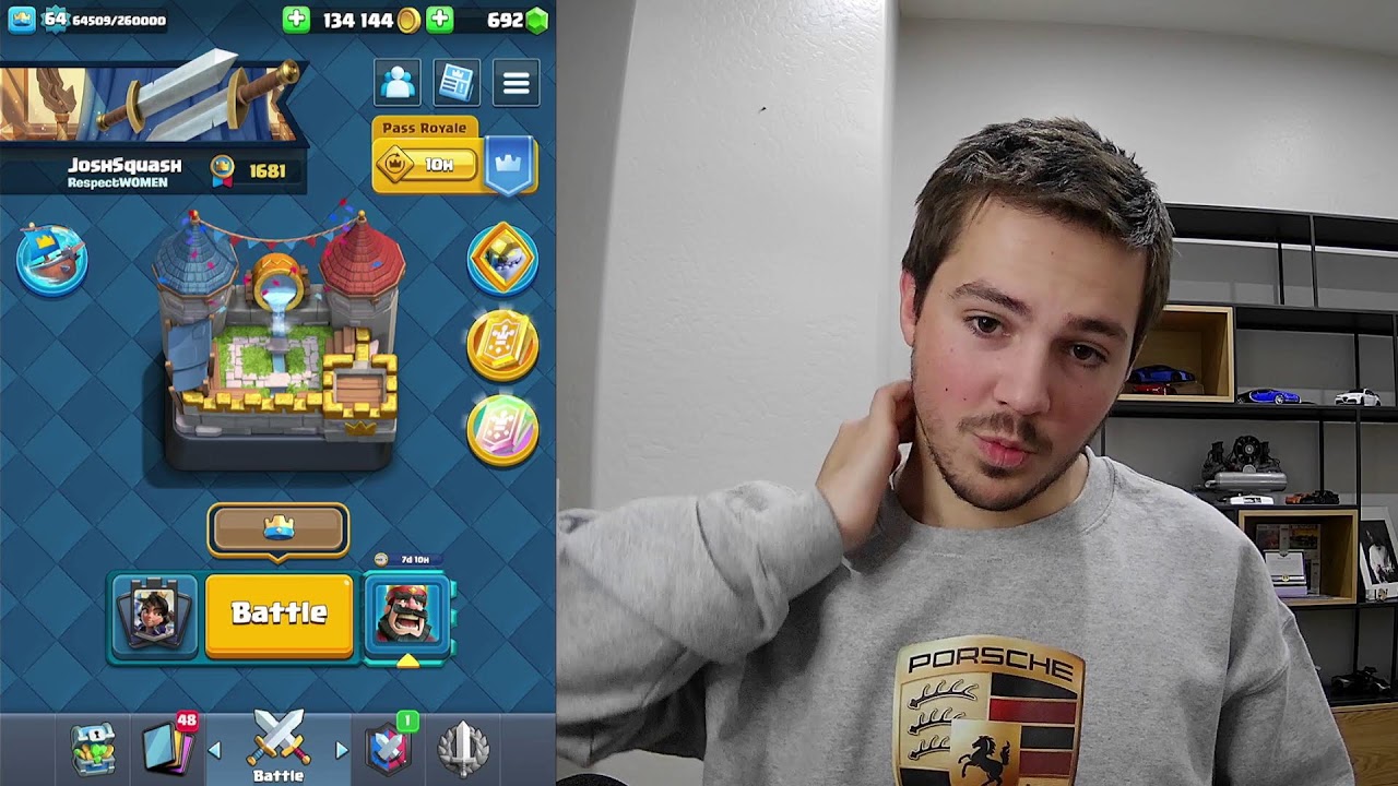 Pushing Top 10k in Mega Draft League | Clash Royale