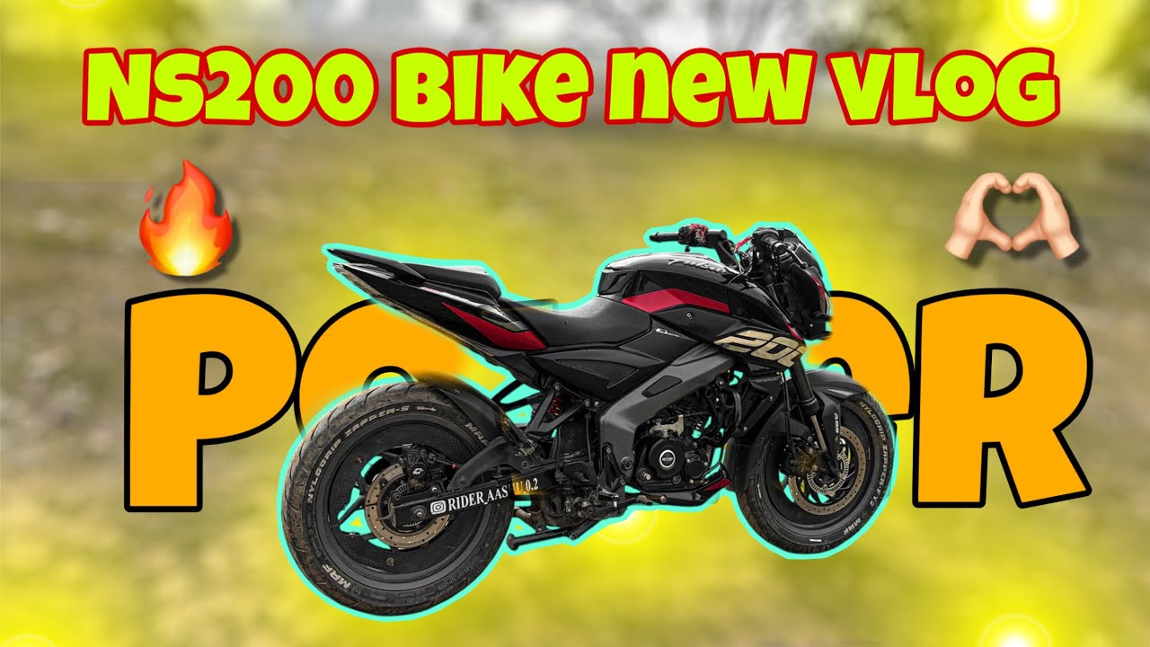 Ns200 New Vlog Video 🔥 #automobile #newvlog #rider @RiderAashu0.2-d1s 