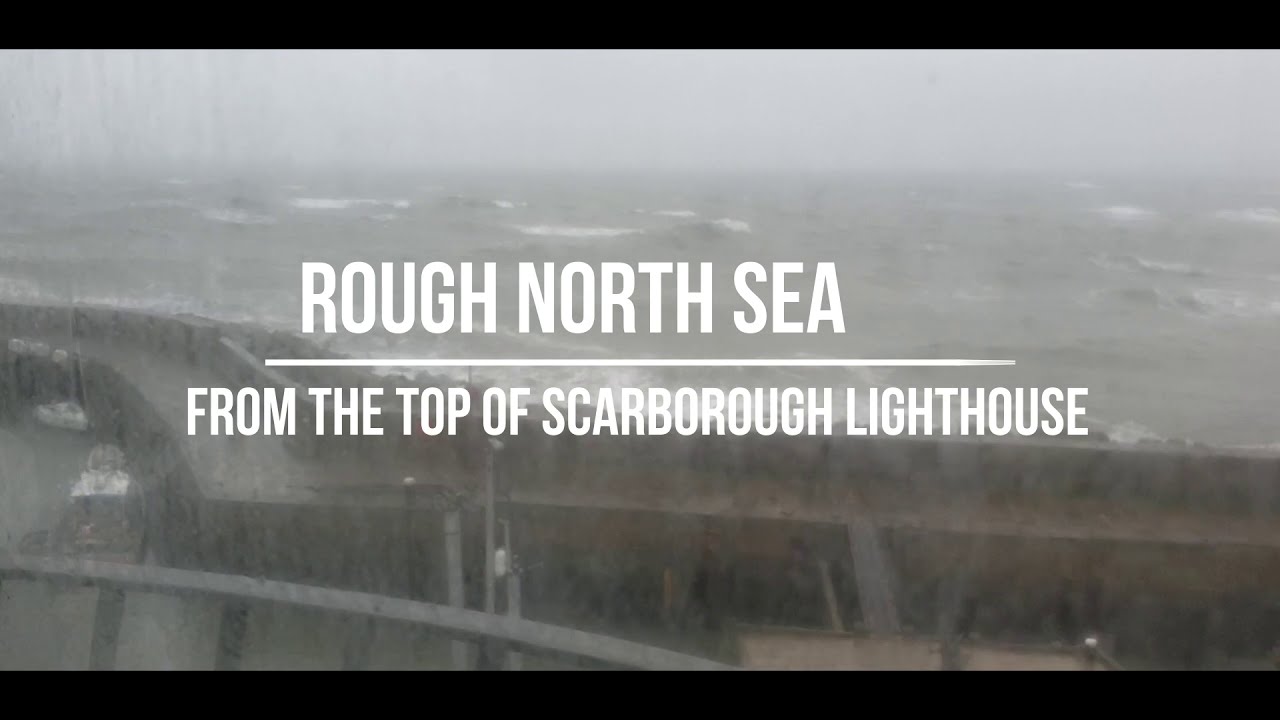 North sea from the Lighthouse, Scarborough