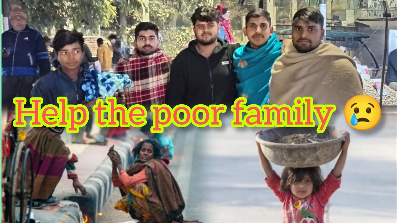 Blanket distribution for homeless people 🥲🥹