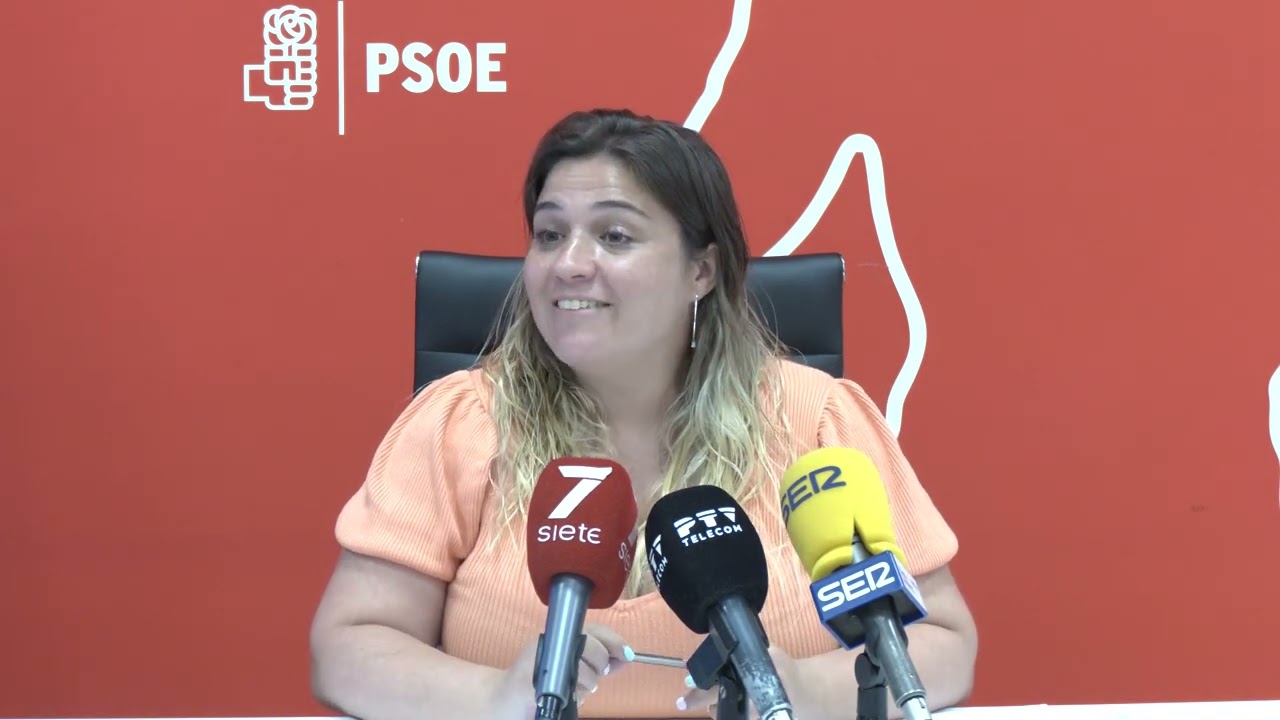 Rueda de prensa de Paqui Diez - 4/7/23