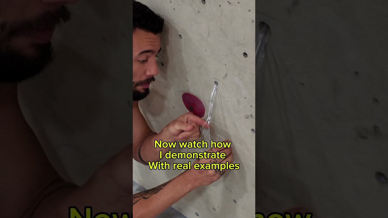 CLIMBERs don&rsquo;t skip this Technique. #climbingtraining  #boulderinglife  #climbingtechnique
