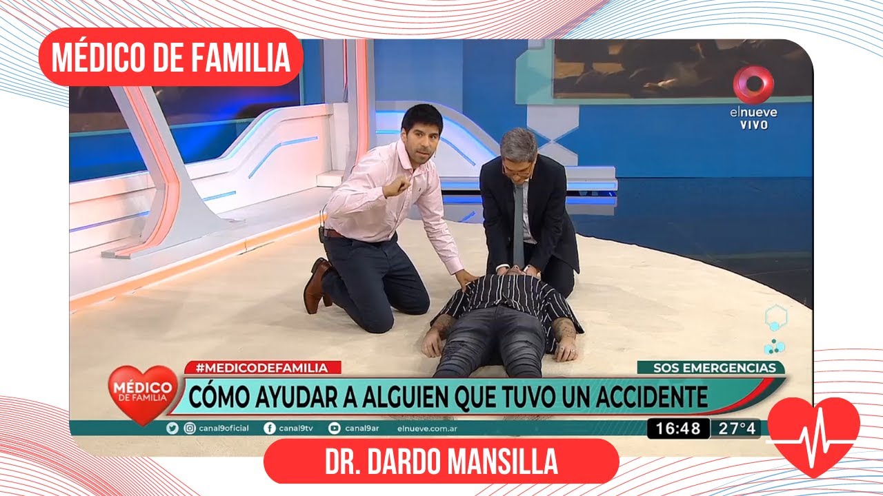 C&oacute;mo ayudar a alguien que tuvo un accidente | M&eacute;dico de familia | Dr. Jorge Tartaglione | Dr. Dardo