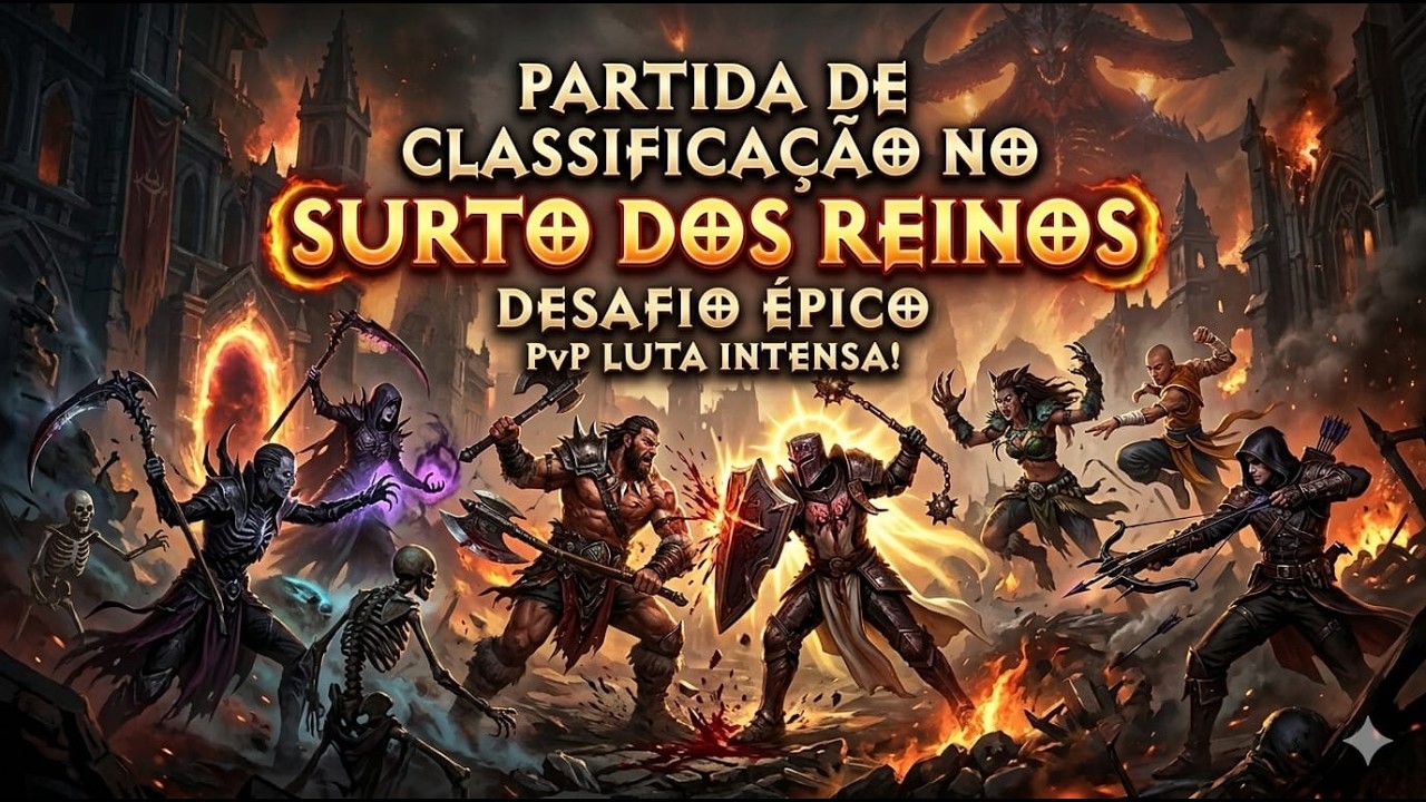 Partida de classificação no surto dos reinos • GUARDIÕES DO CAOS • 08/03/2026