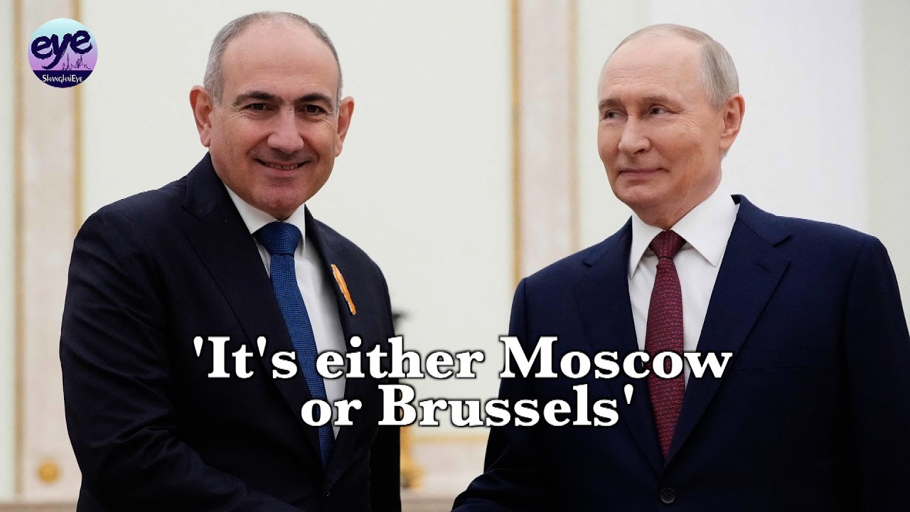 Путин предупреждает, что Армения не может одновременно быть членом ЕС и возглавляемого Москвой эк...