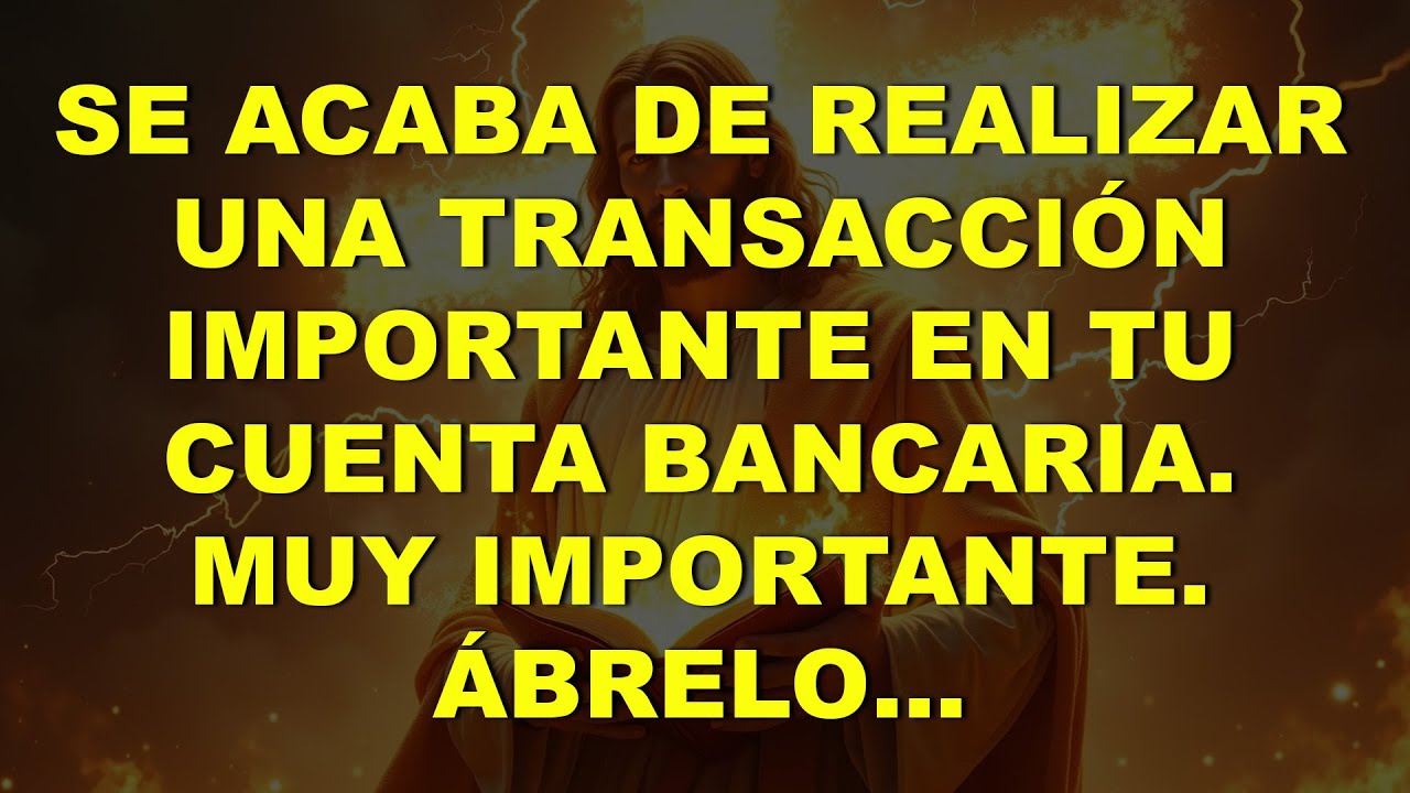 🚨Se acaba de realizar una transacción masiva en tu cuenta bancaria… Es algo muy serio…
