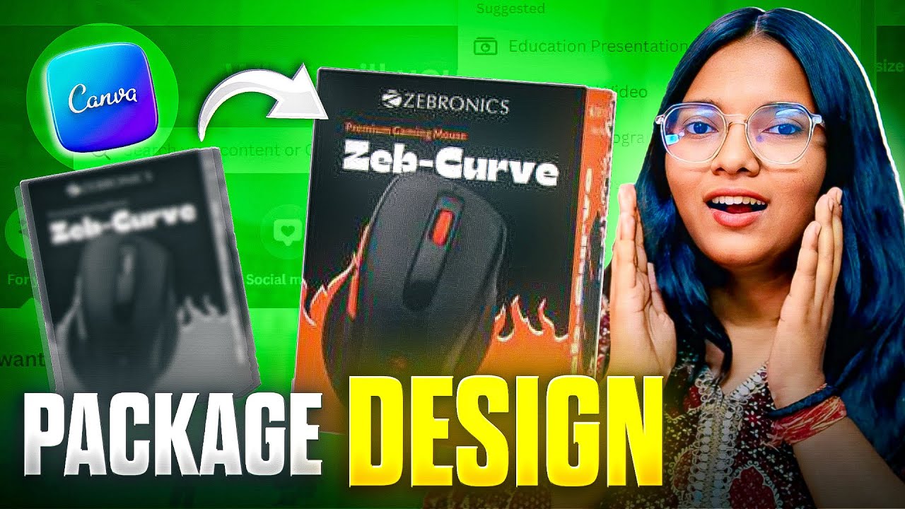 I tried Packaging Design in Canva 🤯| Pacdora