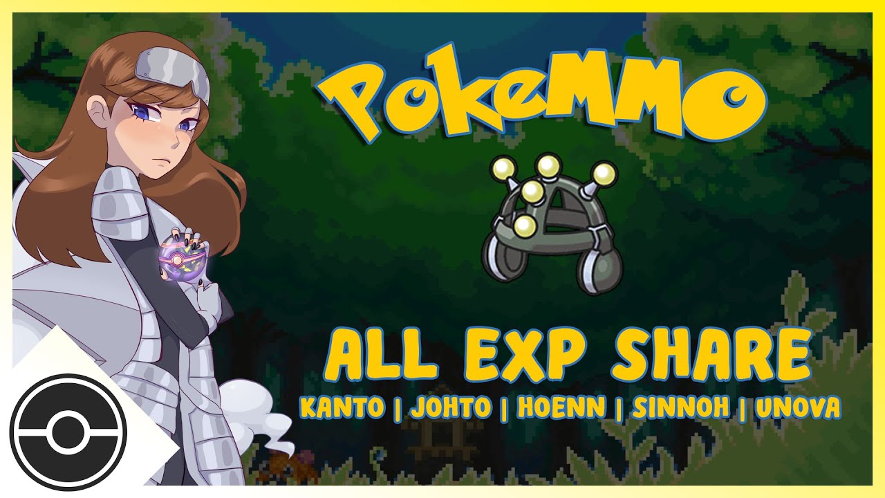Как получить все доли опыта во ВСЕХ регионах в PokeMMO