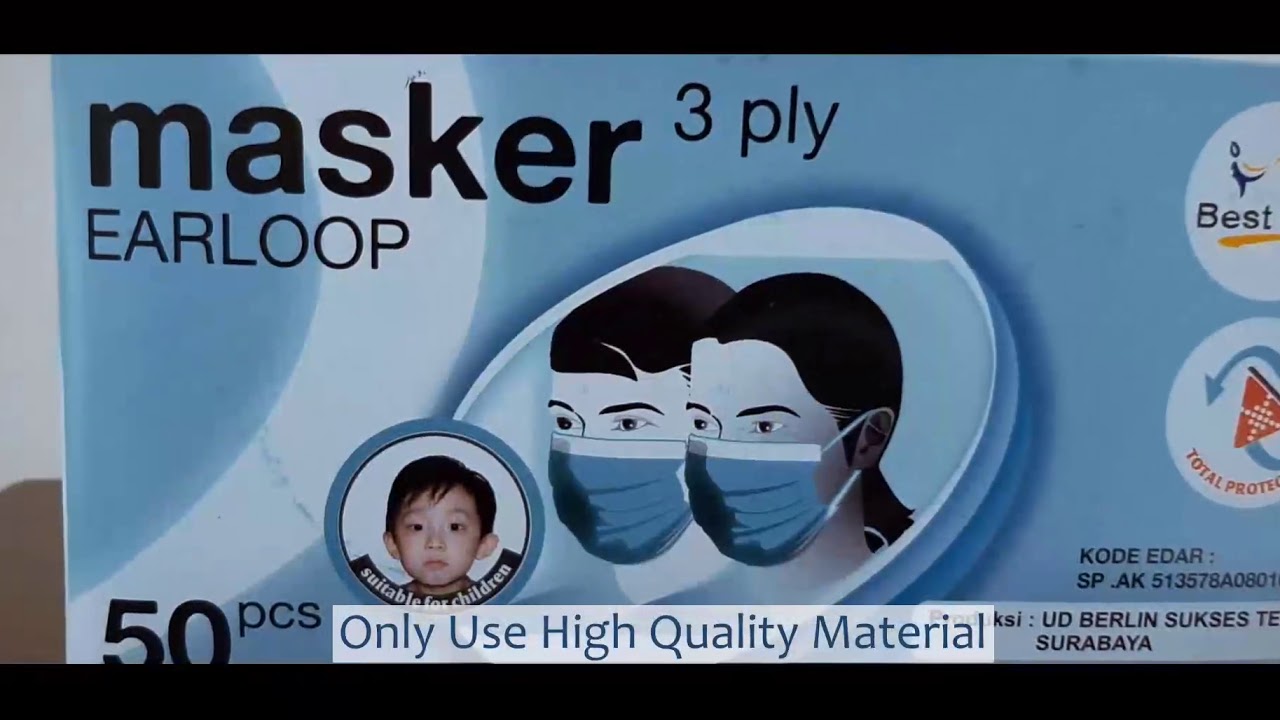 Masker BestMed 3ply