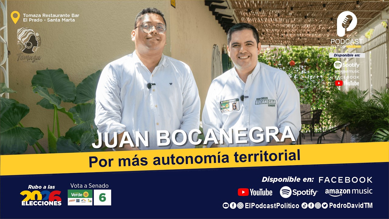 Por más autonomía territorial: Juan Bocanegra al Senado