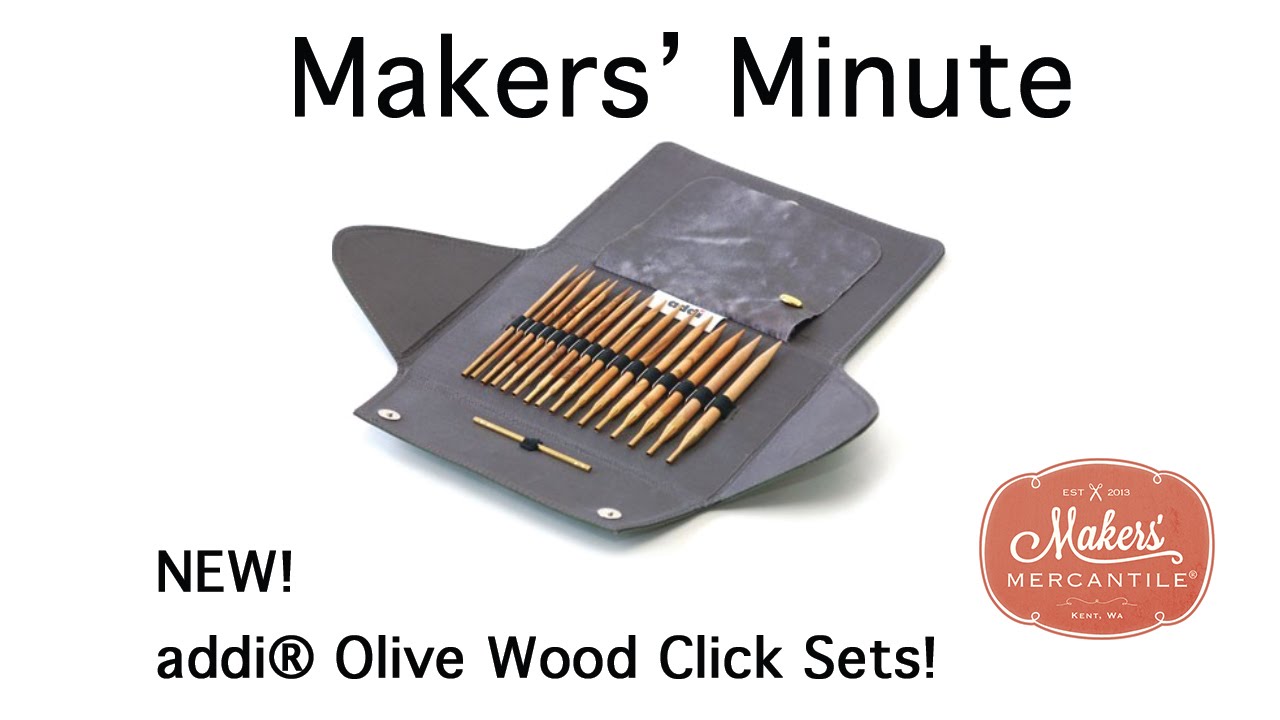 Makers' Minute - Olive Wood Click Set Unboxing