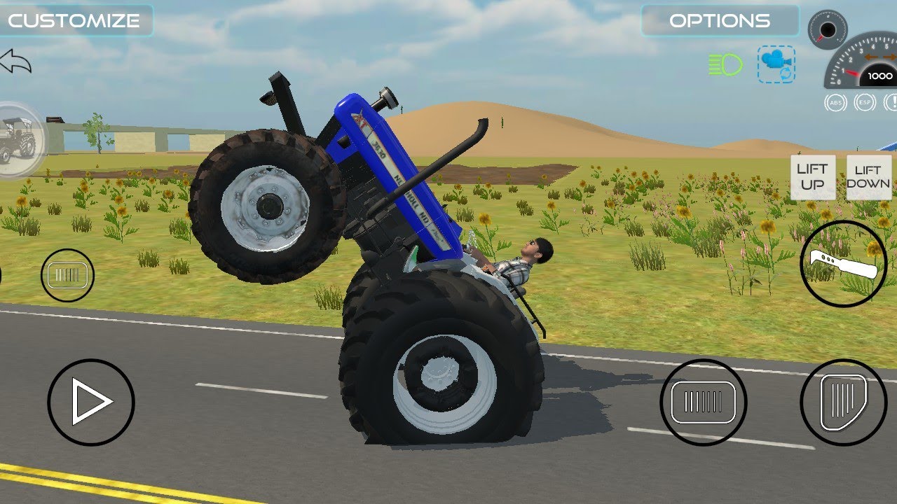 New Holland Tractor Stunt 😱 Power Show 4x4 King on Field