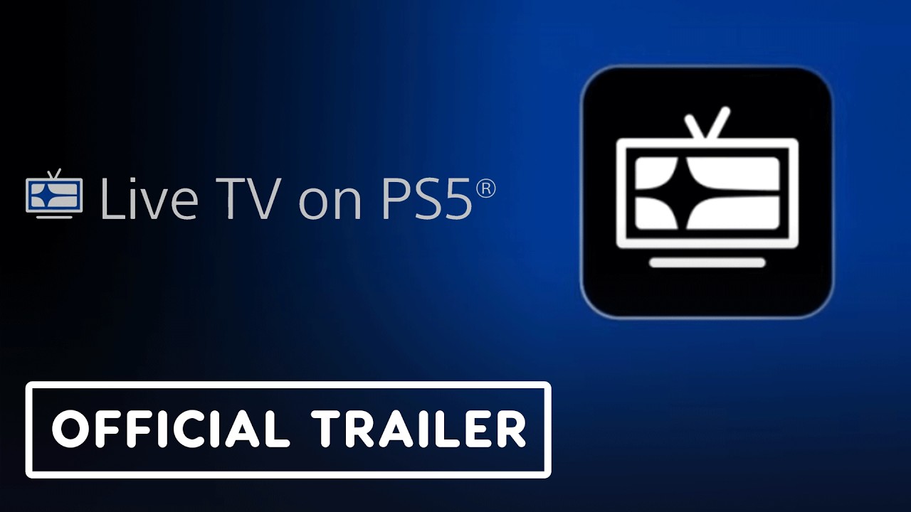 Live TV on PS5 - Official Announcement Trailer