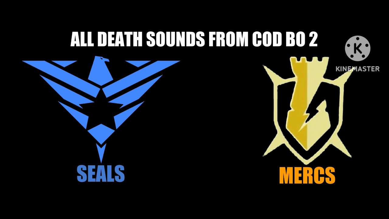 All Death Sounds from COD BO 2 (Seals & Mercs)
