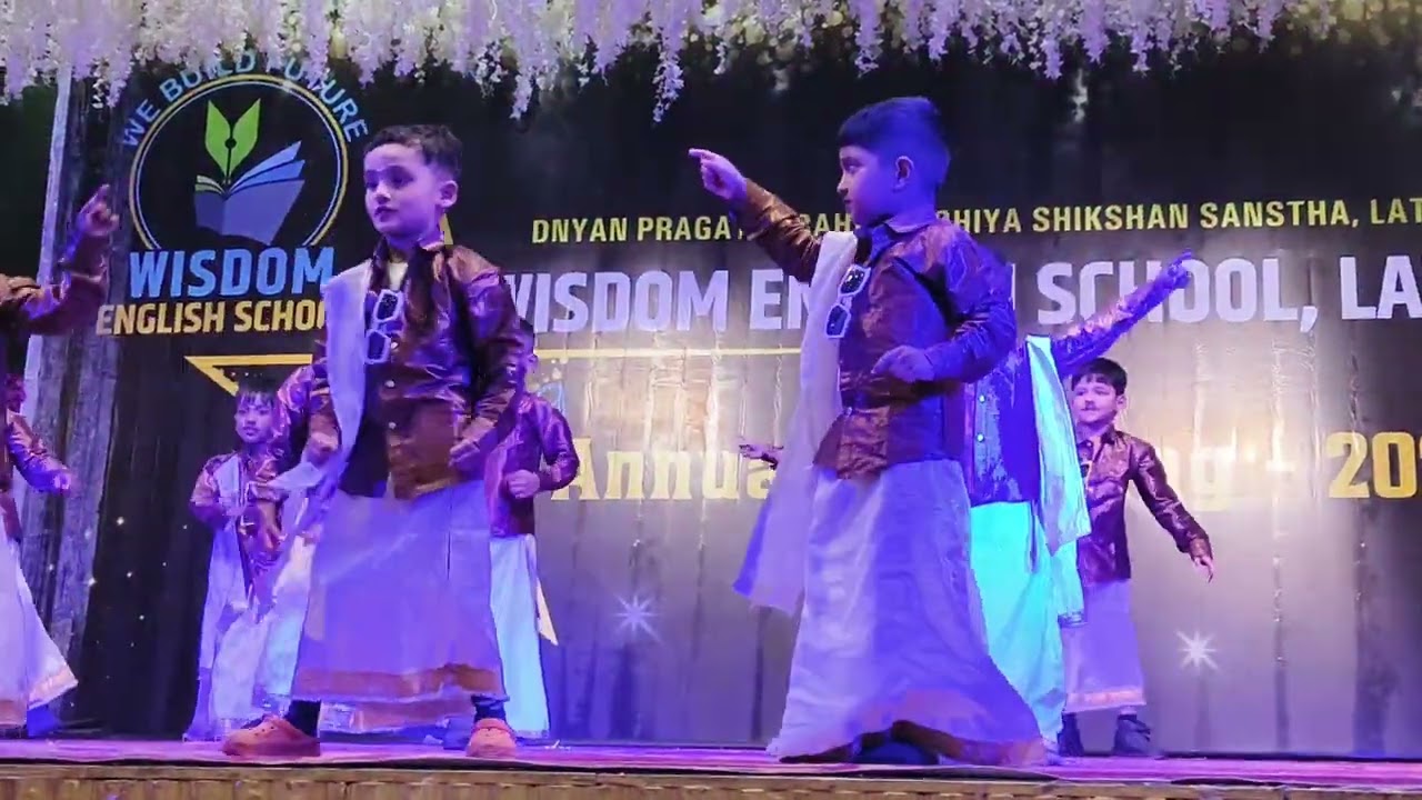 माझा मुलगा नैतिक.याच्या शाळेतला गॅदरिंग मधला ग्रुप डान्स
