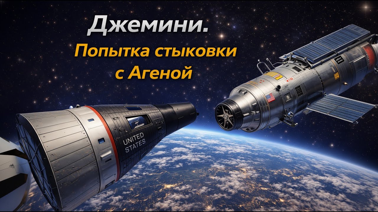 Gemini — Миссия 4 | Рандеву и неудачная стыковка с Agena