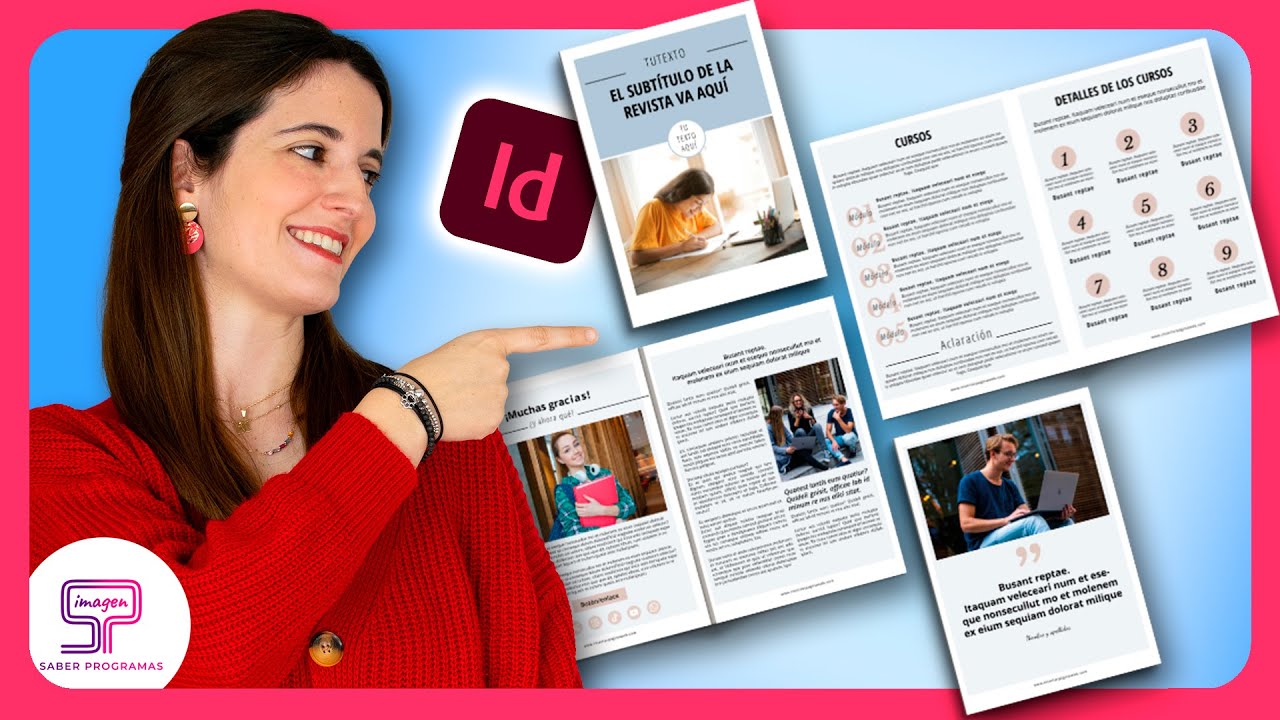 Cómo HACER REVISTA en InDesign [paso a paso] 📕