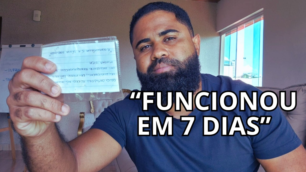 A Pergunta que Transformou Minha Vida em POUCOS DIAS