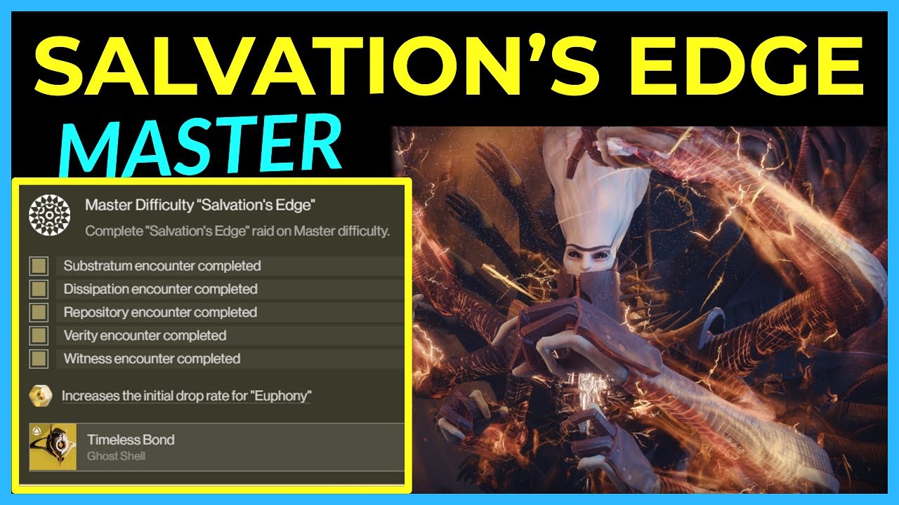 MASTER Salvation's Edge - Full Raid Clear