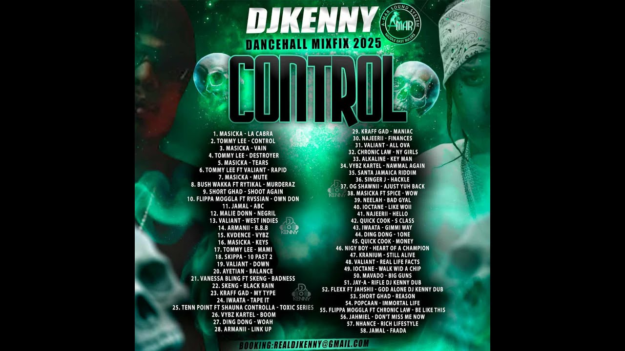 DJ KENNY CONTROL DANCEHALL MIXFIX DEC 2025