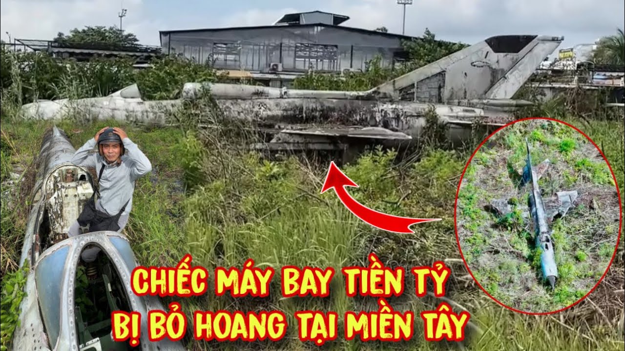 Tiếp cận chiếc Máy Bay Tiền Tỷ bị bỏ hoang giữa cánh đồng nghe lí do ai cũng ngạc nhiên 