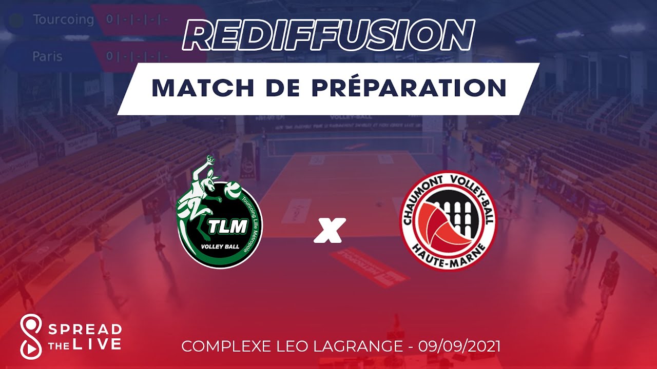 Match Amical LAM saison 21-22 Tourcoing VS Chaumont