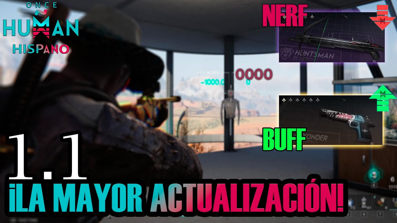 ¡SUPER ACTUALIZACIÓN! Once Human 1.1 la más esperada!