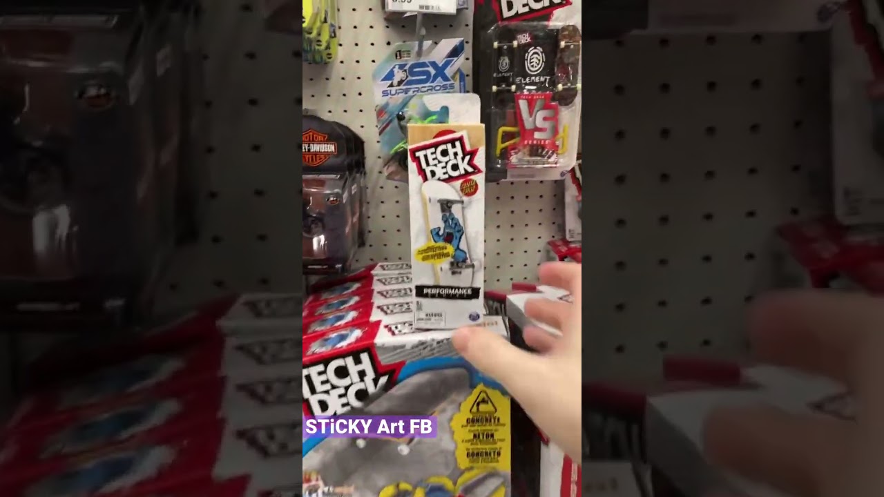 Target 🎯 Tech Deck Performance Series W #шорты #techdeck