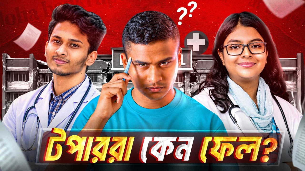মেডিকেলে টপাররা নয়, সাধারণ শিক্ষার্থী কেন চান্স পায়?🤯 | Medical Admission Preparation |  S A Khan