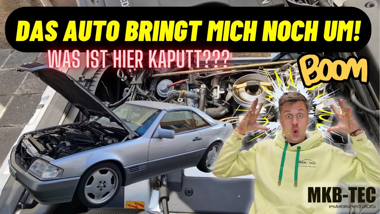 Am Rande der Verzweiflung | SL500 mit etlichen Baustellen | MKB - TEC | #einfachmachen #immerweiter