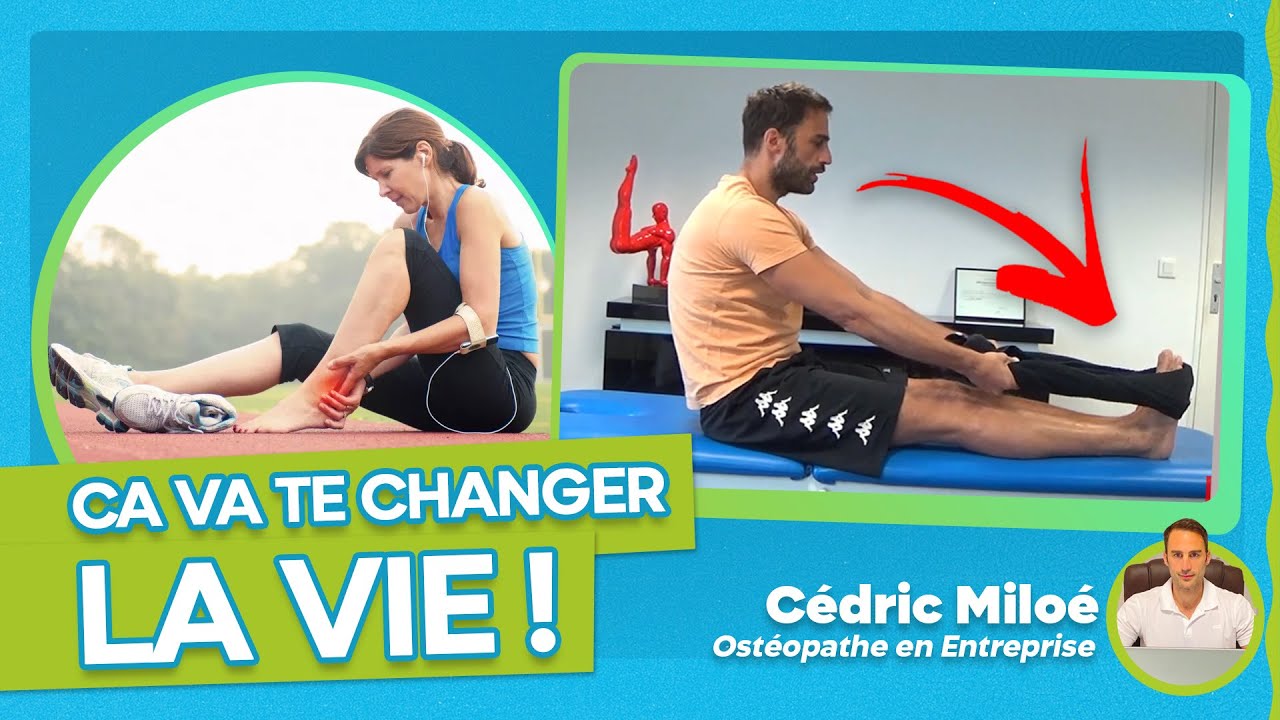 Soigne ton Entorse de Cheville tout seul et Sans Matériel!