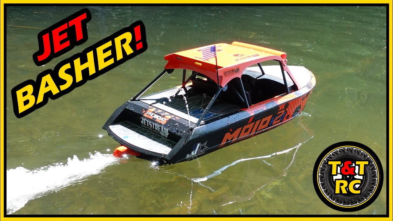 It's a 360 Machine!...ProBoat Jetstream RC Boat Unboxing, Speed Test & Maiden Voyage!