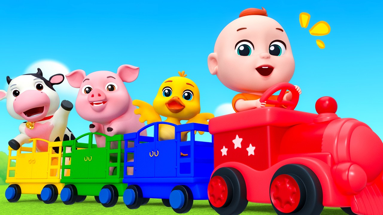 マクドナルドじいさんのぼくじょう「Old MacDonald Had A Farm」農歌  - Farm Song | 子供の歌と童謡 | こどものうた | Pulka - 子どもの童謡