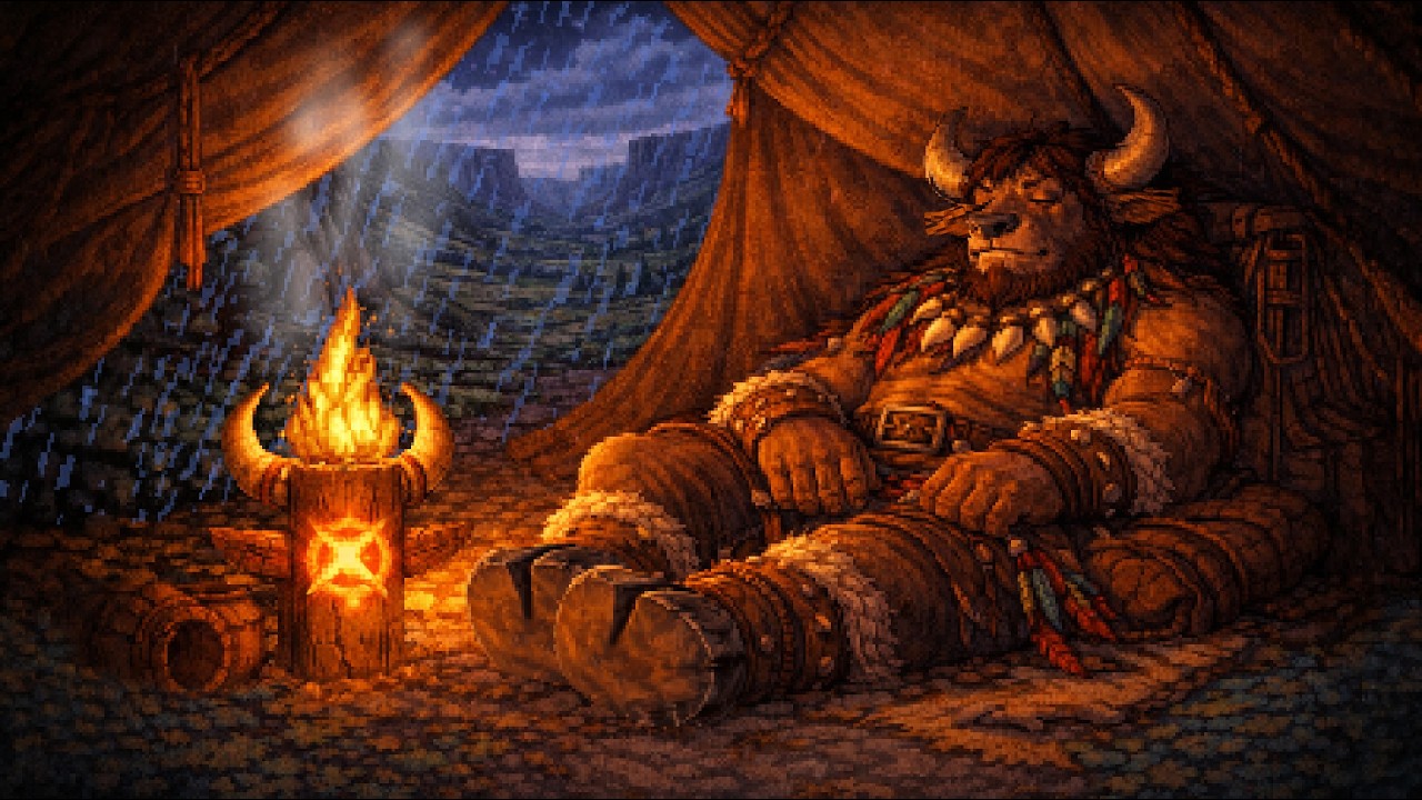 The rain can fall… the fire totem will warm you